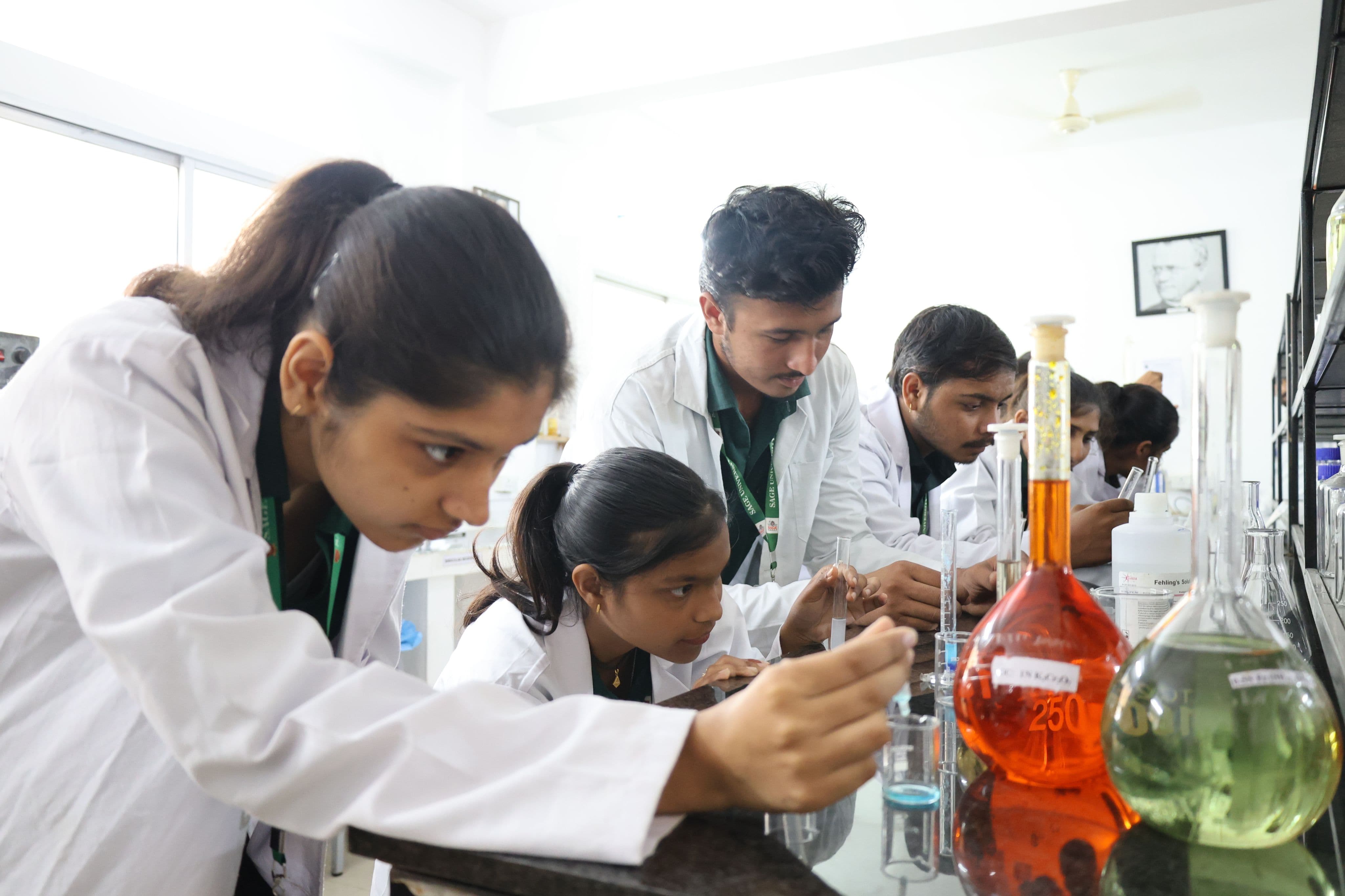 SAGE University Indore Class photo 1